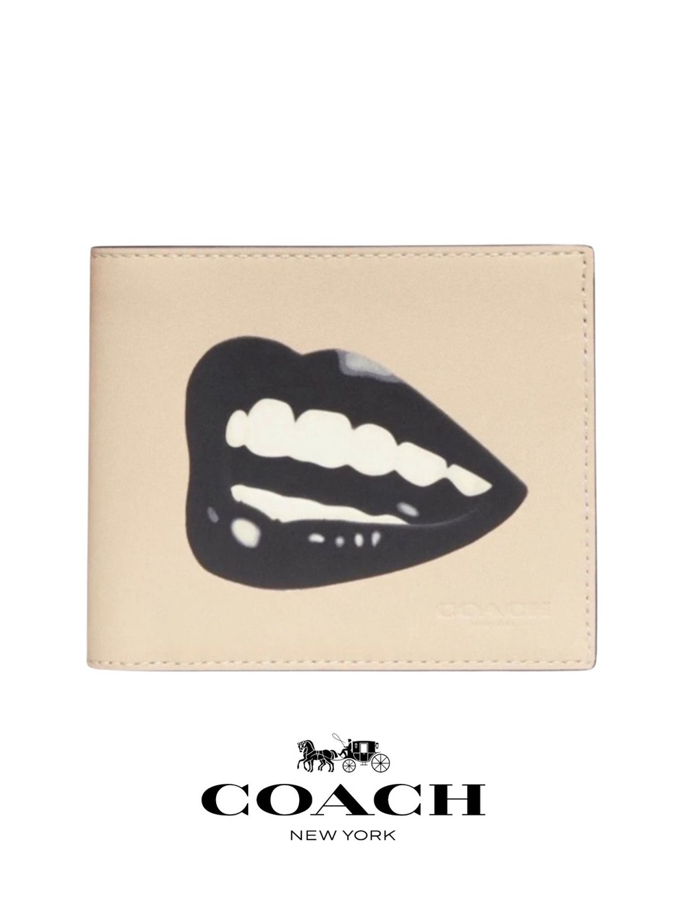 Coach x Tom Wesselmann Men’s Double Billfold Wallet - Rare
